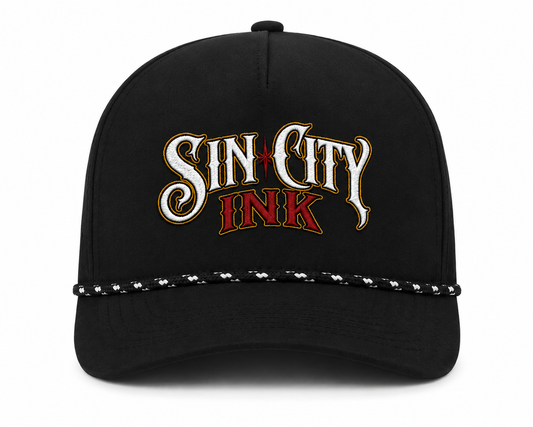Sin City Ink Laser Perforated Perfomance Cap